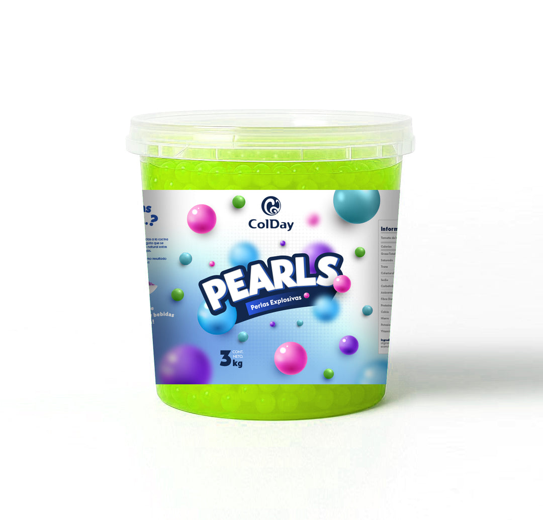 Perlas explosivas Manzana verde 3kg
