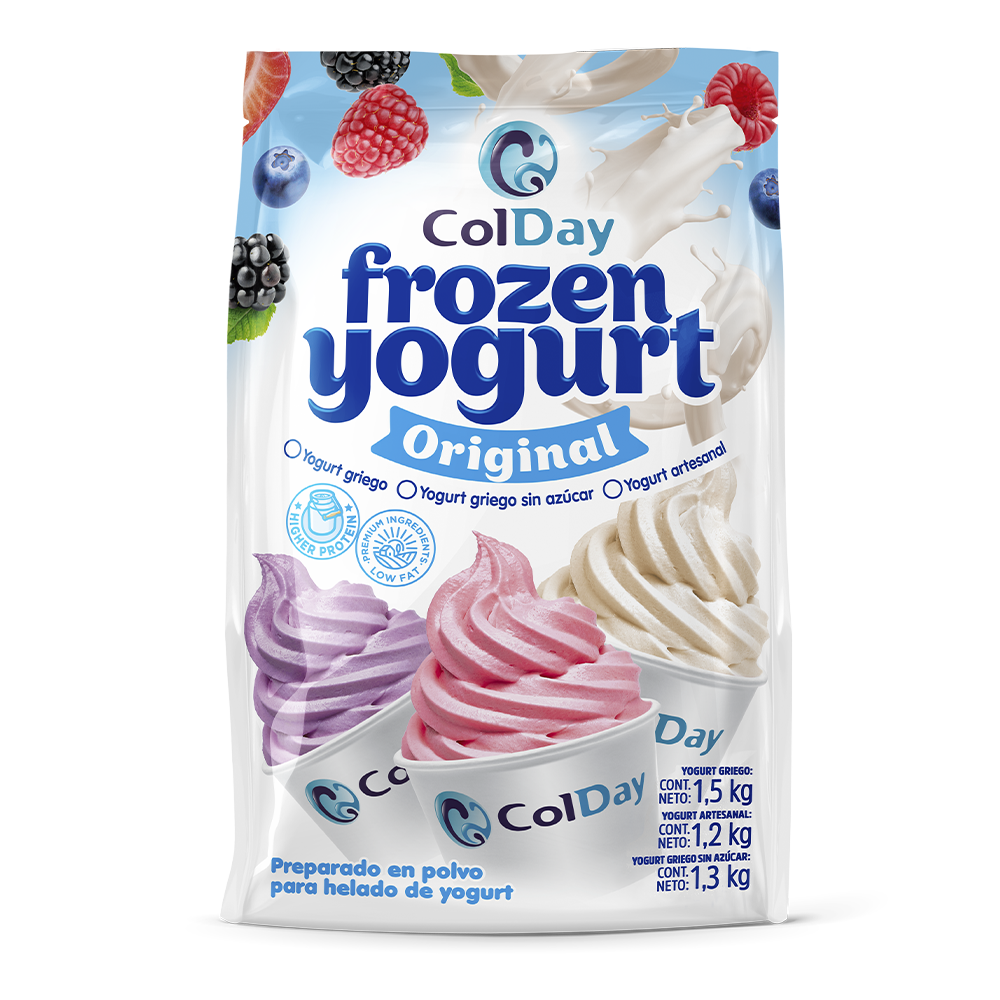 Base para helado de yogurt GRIEGO STEVIA (sin azúcar) Colday Cafe