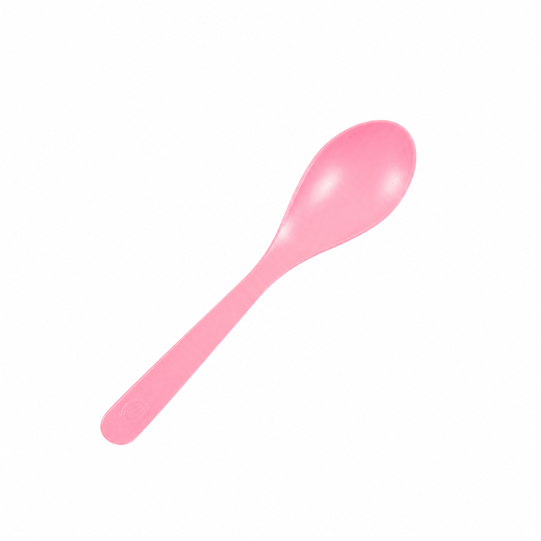 Cucharas biodegradables Rosa (bolsa con 500 pzas)