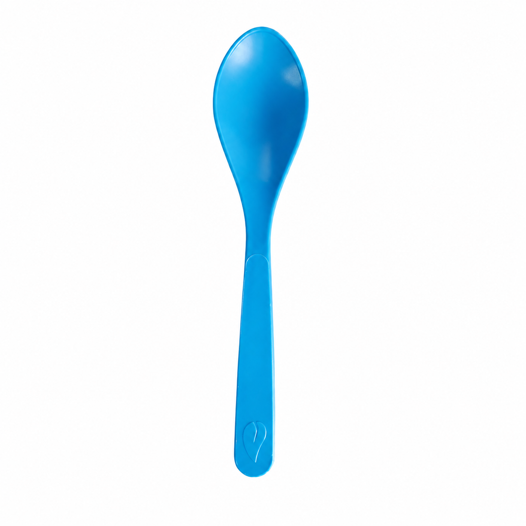 Cucharas biodegradables Azul (bolsa con 500 pzas)